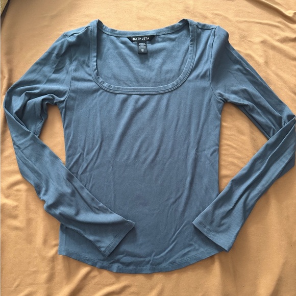 Athleta Signature Ribbed Square Neck - Picture 3 of 5